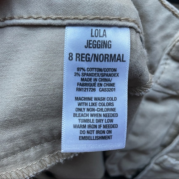 Aeropostale, cream, US 8, Jeggings - Picture 4 of 4